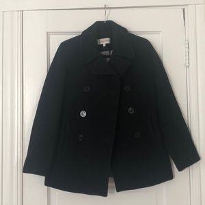 Calvin Klein black peacoat